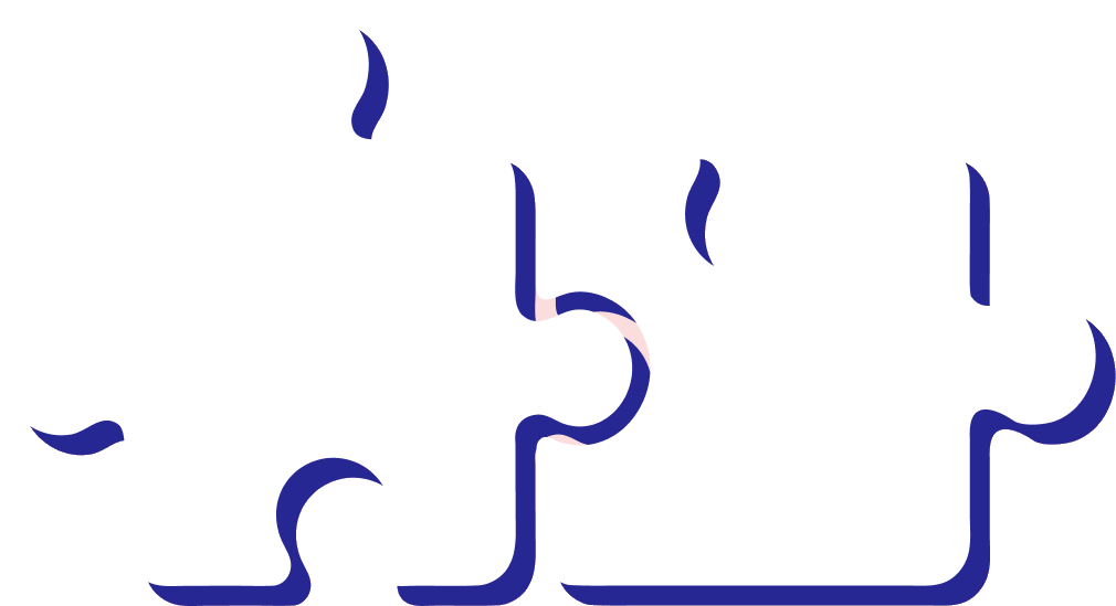 TutorMatch logo, two interlocking puzzle pieces
